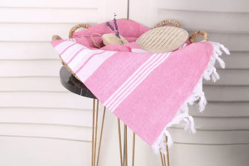 Family Gift, Towel With Name, Bachelorette Favors Beach, 68x36 Cotton Striped Towel, Absorbent towel, Turkish beach towel, Beach Towel Bulk - 2