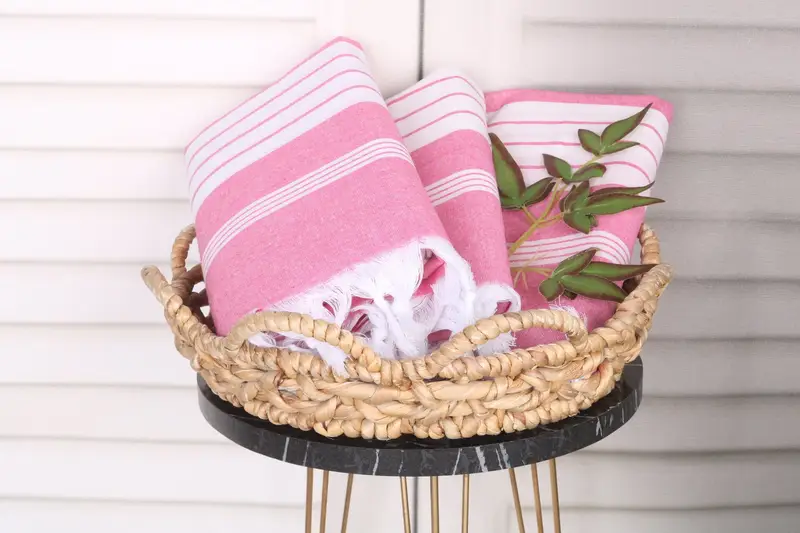 Family Gift, Towel With Name, Bachelorette Favors Beach, 68x36 Cotton Striped Towel, Absorbent towel, Turkish beach towel, Beach Towel Bulk - 5