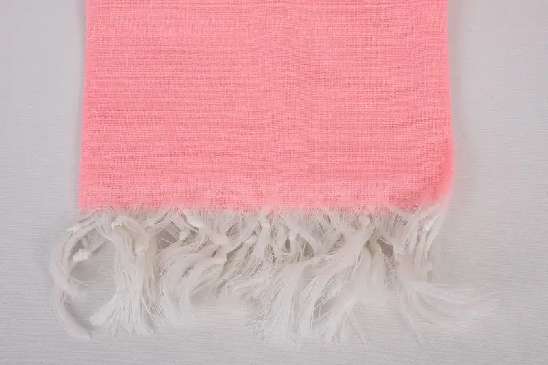 Spa Towel, Beach towel, Lightweight Turkish towel, Bridesmaid Gifts, Employee Gifts, Turkish Beach Towel Monogram, 68x40 Cotton Striped Towel - 3