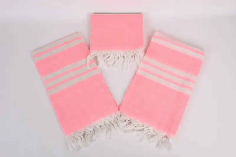 Spa Towel, Beach towel, Lightweight Turkish towel, Bridesmaid Gifts, Employee Gifts, Turkish Beach Towel Monogram, 68x40 Cotton Striped Towel - 6
