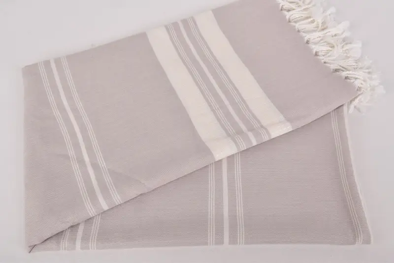 Handmade Gift, Best Beach Towel, Custom Beach Towels, Turkish Towel Bulk, Gift Boxes Towel, 60x38 Cotton Striped Towel, Large Turkish Towel - 4