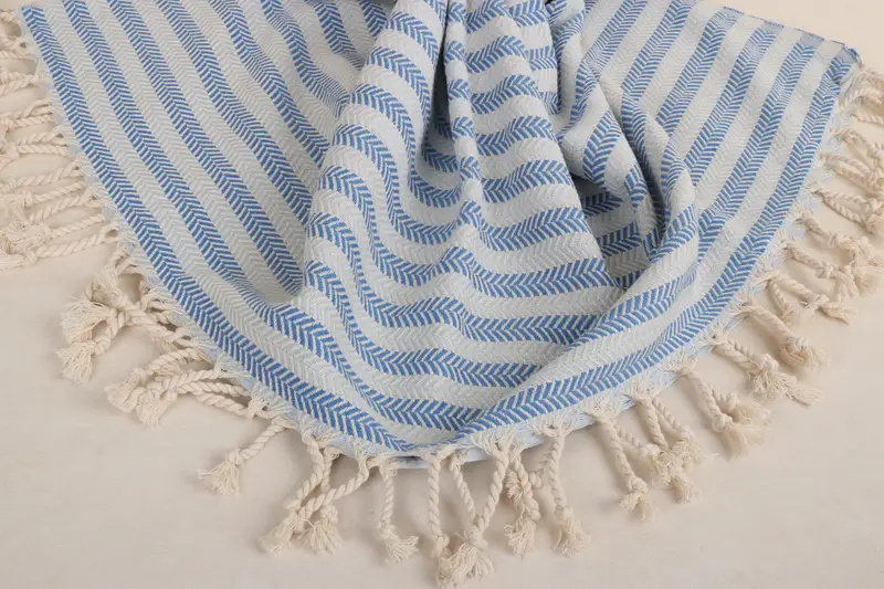 Personalized Gifts, Beach Theme Bachelorette Party Gifts, Home Decor Gifts, Spa Gift, Quick-dry peshtemal, 70x40 Cotton Herringbone Towel - 7