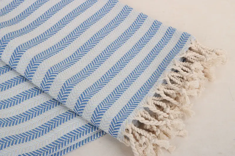 Personalized Gifts, Beach Theme Bachelorette Party Gifts, Home Decor Gifts, Spa Gift, Quick-dry peshtemal, 70x40 Cotton Herringbone Towel - 8
