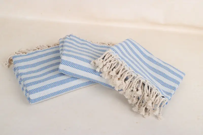 Personalized Gifts, Beach Theme Bachelorette Party Gifts, Home Decor Gifts, Spa Gift, Quick-dry peshtemal, 70x40 Cotton Herringbone Towel - 3