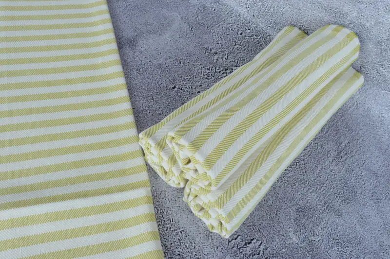 Customized Turkish Towel, Beach Wedding Favor, Custom Hand Towel, Kitchen Towel, 40x24 Cotton Striped Towel, Birthday Gift, Turkish Hand Towel - 8