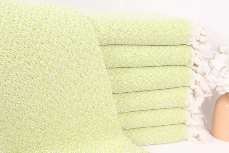 Beach Theme Wedding Gift, Wedding Favors, Personalized Gifts, Wedding Gift Ideas, Custom Blanket, 76x64 Cotton Zig zag Towel, Extra Large Tablecloth - 1