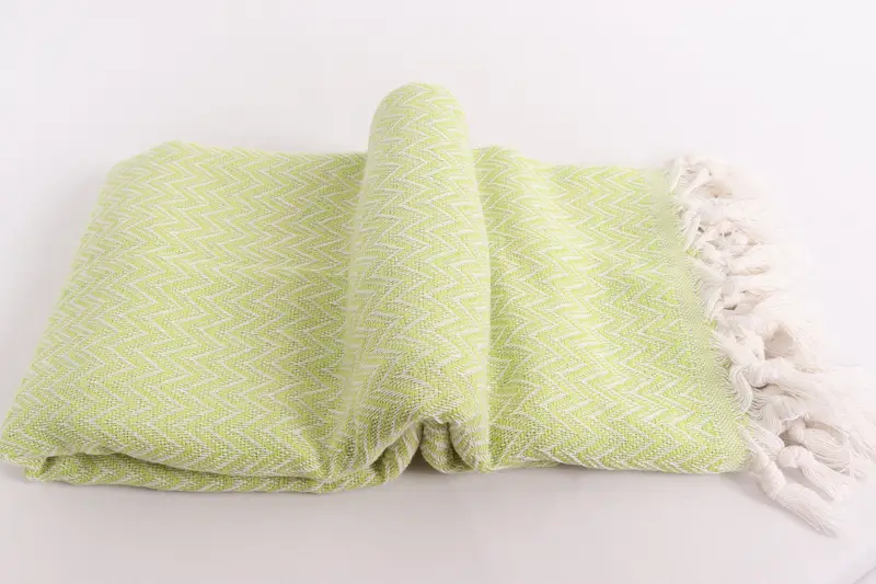 Beach Theme Wedding Gift, Wedding Favors, Personalized Gifts, Wedding Gift Ideas, Custom Blanket, 76x64 Cotton Zig zag Towel, Extra Large Tablecloth - 6