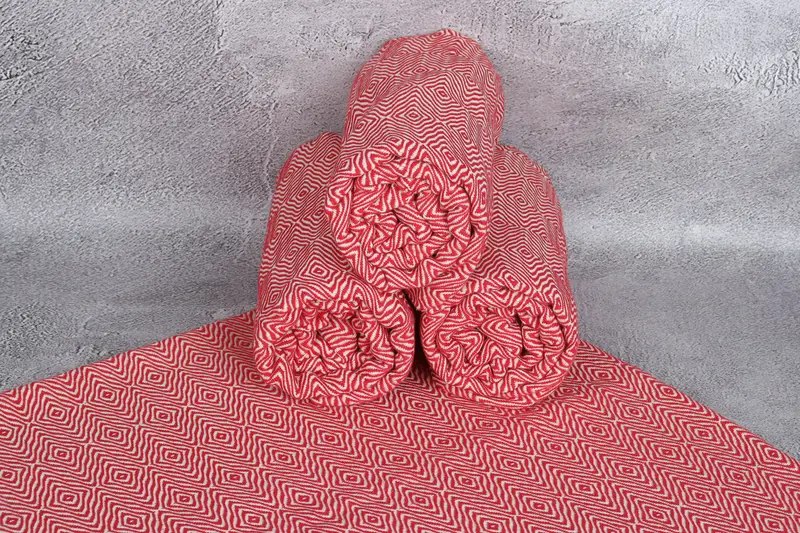 Wedding Gifts Towel, 70x40 Cotton Zigzag Diamond Towel, Wedding Gift, Personalize Gift, Custom Wedding Gift From Bridesmaid, Quick-dry peshtemal - 7