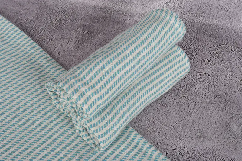 Personalized Turkish Towel, 40x20 Cotton Polka Dot Towel, Turkish Hand Towel, Embroidery Towel, Travel Towel, Bathroom Towels, Wedding Favors - 7