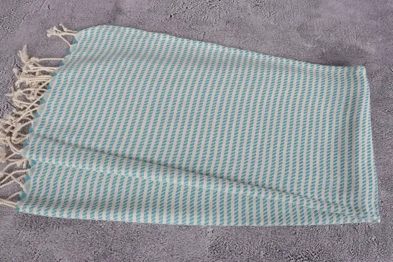 Personalized Turkish Towel, 40x20 Cotton Polka Dot Towel, Turkish Hand Towel, Embroidery Towel, Travel Towel, Bathroom Towels, Wedding Favors - 6