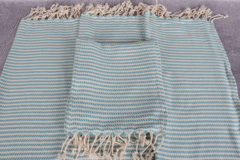 Personalized Turkish Towel, 40x20 Cotton Polka Dot Towel, Turkish Hand Towel, Embroidery Towel, Travel Towel, Bathroom Towels, Wedding Favors - 4