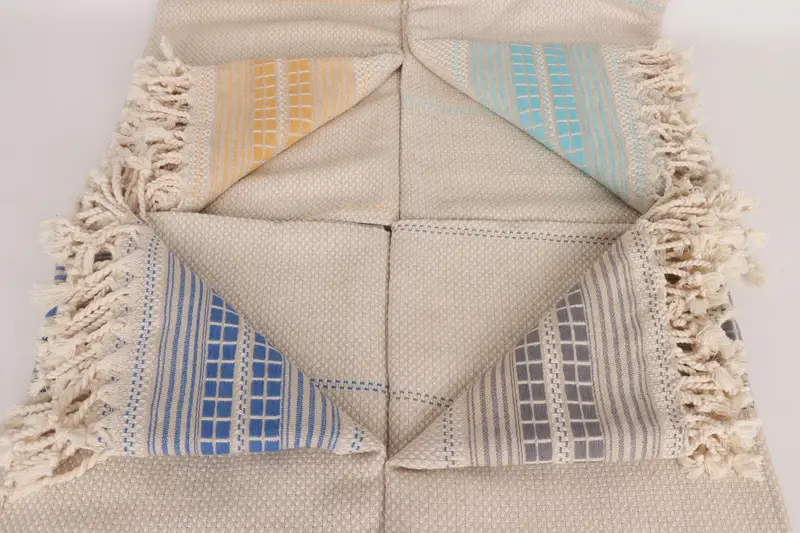 Beach Bachelorette Party Decorations, Beach Towel Gift, Gift Towel, Monogram Turkish Towel, Kids Beach Towel, 68x40 Linen Striped Towel, Soft towel - 4