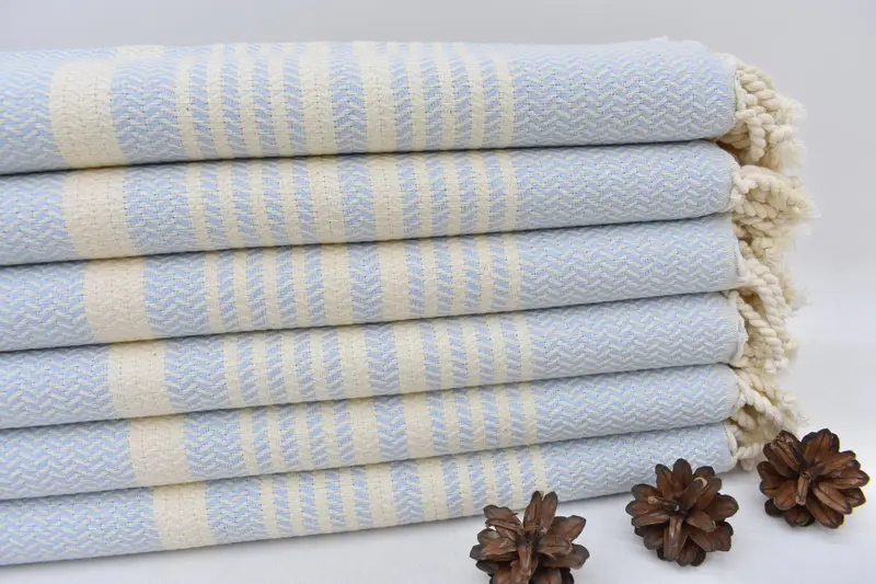 70x40 Cotton Striped Towel, Personalized Beach Towel, Cute Beach Towel, Yoga Towel, Bath towel, Hammam towel, Bachelor Towel, Valentines Gift - 4
