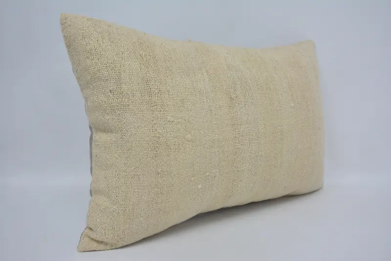 Shabby Chic Pillow Sham, Vintage Pillow, Muted Cushion, Boho Pillow, Interior Designer Pillow, 16x24 Beige Pillow Sham, Pillow Cover - 3