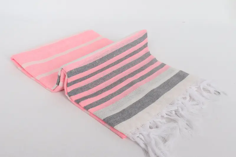 Sand-free towel, Fouta towel, Gift For Best Friend, Pool Towels, 68x40 Cotton Striped Towel, Monogram Beach Towel, Arizona Bachelorette Party Favors - 6