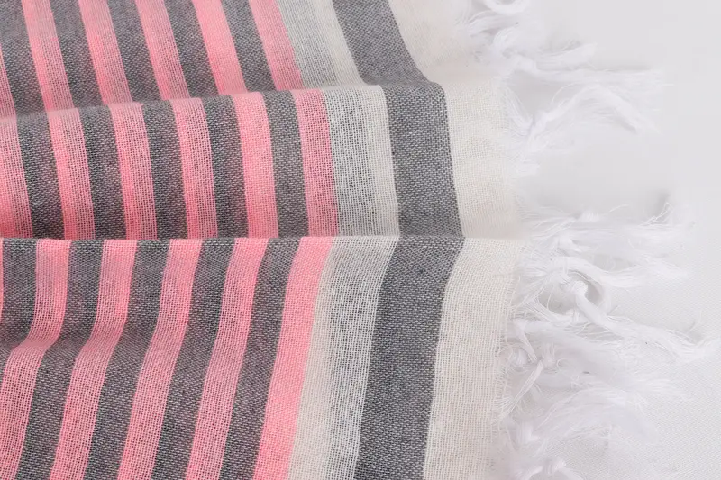 Sand-free towel, Fouta towel, Gift For Best Friend, Pool Towels, 68x40 Cotton Striped Towel, Monogram Beach Towel, Arizona Bachelorette Party Favors - 8