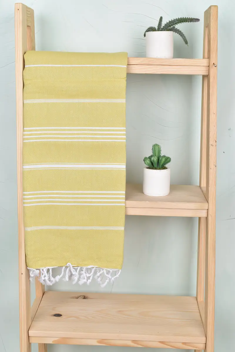 Sand-resistant towel, Beach towel, Embroidery Towel, Bridesmaid Gifts, Baby Boy Gift, Turkish Beach Towel Monogram, 70x40 Cotton Striped Towel - 8