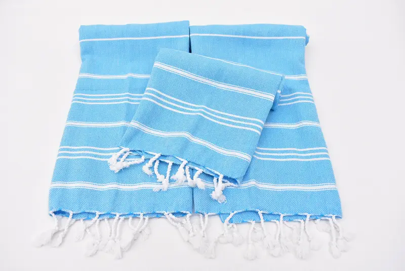 Turkish Hand Towel, Wedding Gift Kitchen Towel, Wedding Favors, Bachelorette Party Favors, 40x24 Cotton Striped Towel, Personalized Hand Towel - 5