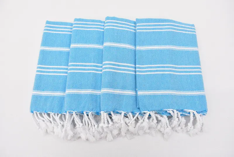 Turkish Hand Towel, Wedding Gift Kitchen Towel, Wedding Favors, Bachelorette Party Favors, 40x24 Cotton Striped Towel, Personalized Hand Towel - 3