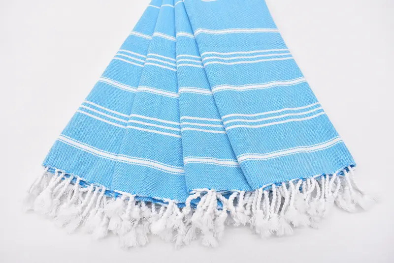 Turkish Hand Towel, Wedding Gift Kitchen Towel, Wedding Favors, Bachelorette Party Favors, 40x24 Cotton Striped Towel, Personalized Hand Towel - 4