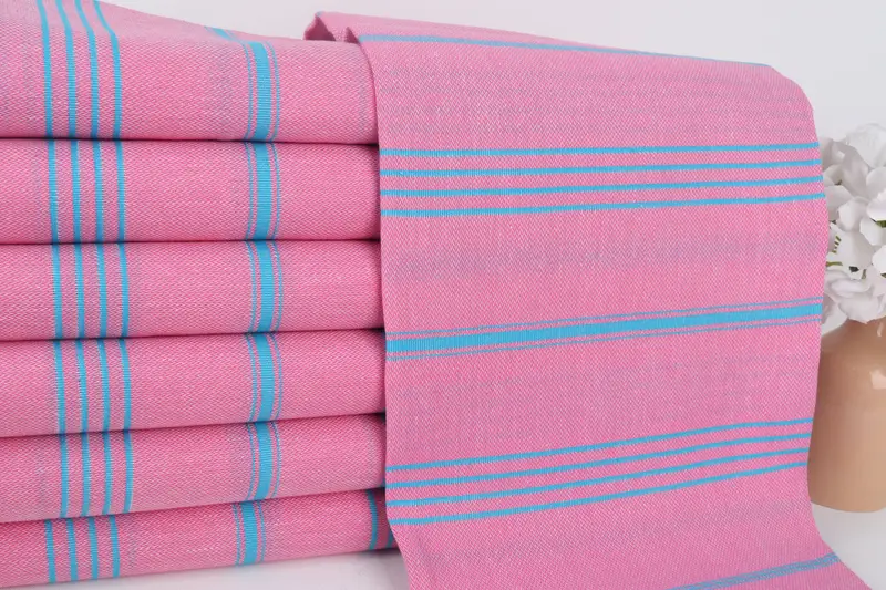 Personalized Gift, Bridesmaid Gift Towel, Baby Boy Gift, Holiday Towel, Bridal Shower Gift, 70x40 Cotton Striped Towel, Turkish Towel Monogram - 2