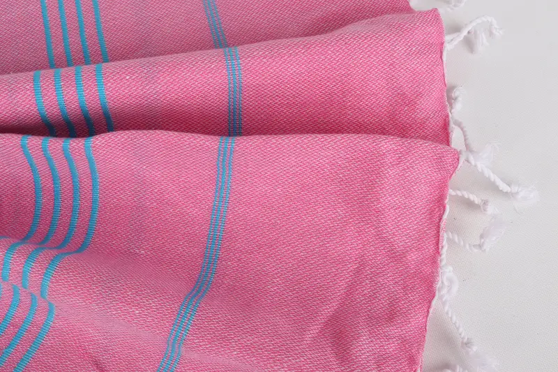 Personalized Gift, Bridesmaid Gift Towel, Baby Boy Gift, Holiday Towel, Bridal Shower Gift, 70x40 Cotton Striped Towel, Turkish Towel Monogram - 8