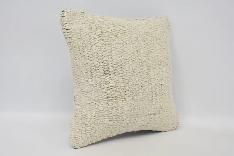 Meditation Pillow Case, Boho Pillow, Home Decor Pillow, Neutral Throw Pillow, 12x12 Beige Cushion Cover, Pillow, Pillow for Sofa - 3