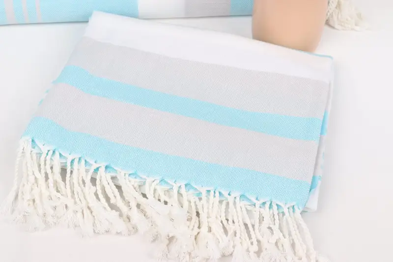Personalized Gifts, Monogram Turkish Towel, 70x40 Cotton Striped Towel, Gifts For Him, Travel Towel, Bachelor Party Gifts, Personalized Towel Gift - 5