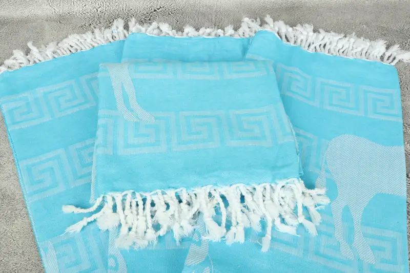 Personalized Gift For Her, Custom Towel, Personalized Wedding Gift, Girl Trip Party Favor, 70x40 Cotton Patterned Towel, Monogram Beach Towel - 5