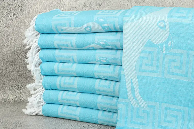 Personalized Gift For Her, Custom Towel, Personalized Wedding Gift, Girl Trip Party Favor, 70x40 Cotton Patterned Towel, Monogram Beach Towel - 2