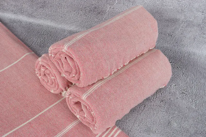 Wedding Favors, 68x40 Cotton Striped Towel, Travel Towel, Girls Weekend Getaways Ideas, Personalized Gifts, Welcome Wedding Gift, Bath towel - 7