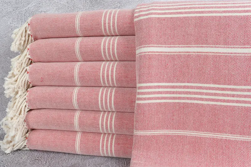Wedding Favors, 68x40 Cotton Striped Towel, Travel Towel, Girls Weekend Getaways Ideas, Personalized Gifts, Welcome Wedding Gift, Bath towel - 1