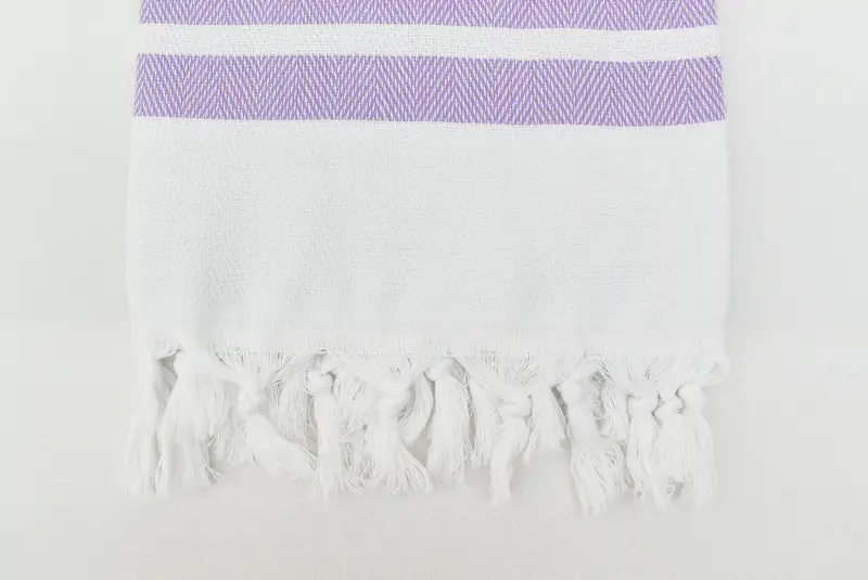 Bridal Party Gifts, Turkish Towel Beach, 70x40 Cotton Herringbone Towel, First Wedding Anniversary Gift, Quick-dry towel, Soft towel, Spa Towel - 5