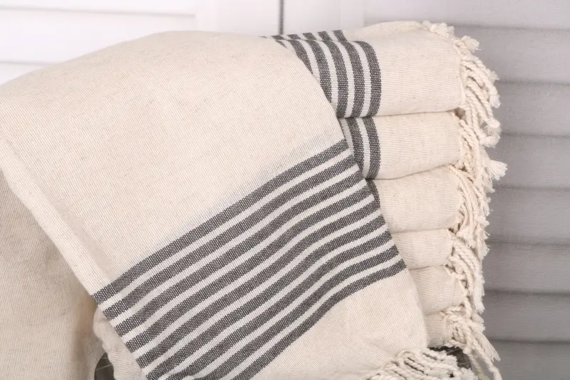 Peshtemal Towel, 70x38 Linen Striped Towel, Arizona Bachelorette Party Favors, Absorbent towel, Wedding Towel, Unique Gift, Personalized Beach Towel - 1