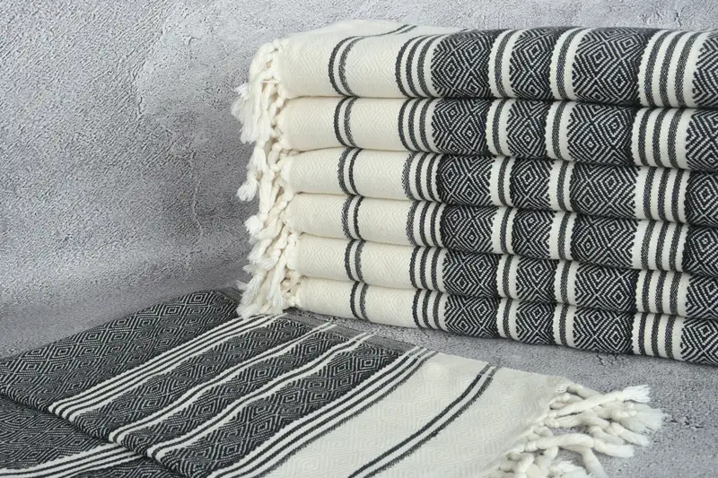 Personalized Kitchen Towel, Monogram Kitchen Towel, Unique Gift, Bridal Shower Gift, Turkish Hand Towel, Best Friend Wedding Gift, Bulk Order Towel - 2