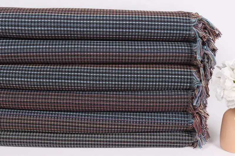Gift For Bride, Family Gift Basket, Turkish Blanket, 92x88 Cotton Geometric Towel, Shower Curtain, Bridesmaid Gifts, Personalized Gifts - 3