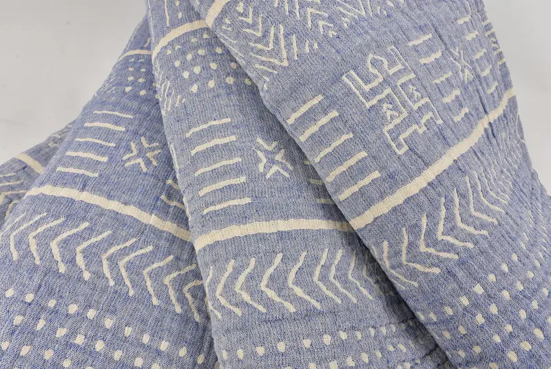 Beach Wedding Favor, 92x80 Cotton Ethnic Design Towel, Tablecloth, Baby Boy Gift, Throw Blanket Couch, Turkish Cotton Throw Blanket, Turkish Blanket - 5