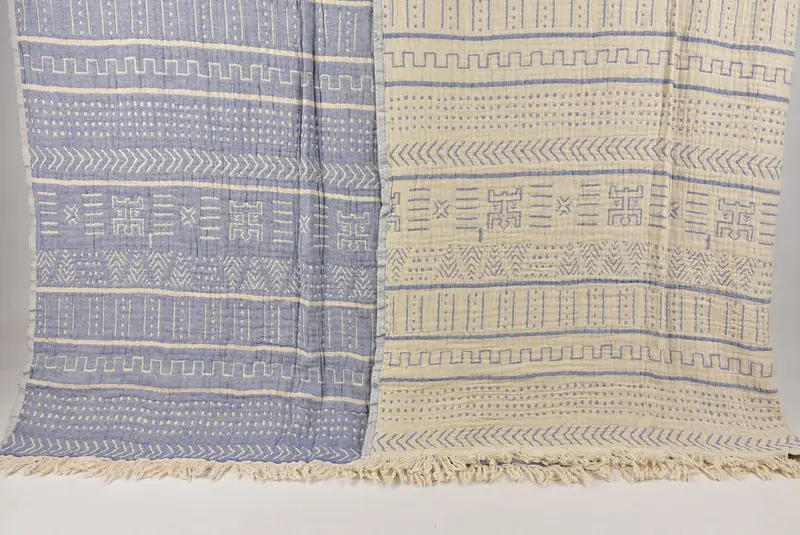 Beach Wedding Favor, 92x80 Cotton Ethnic Design Towel, Tablecloth, Baby Boy Gift, Throw Blanket Couch, Turkish Cotton Throw Blanket, Turkish Blanket - 8