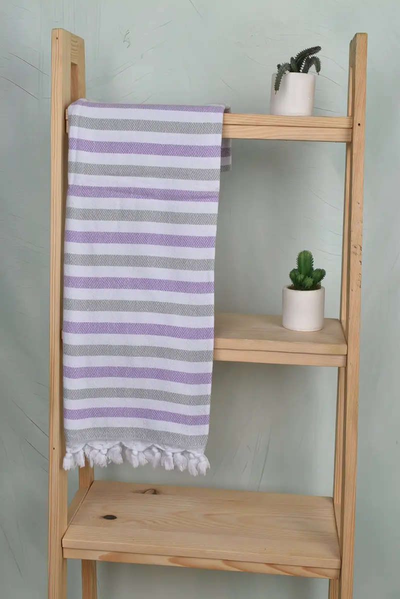 Embroidery Towels, 64x40 Cotton Striped Towel, Fouta towel, Beach Towel Bulk, Bachelor Bachelorette Party Favors, Turkish bath towel for spa - 8