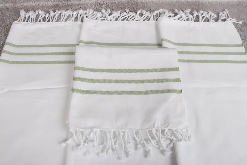 Bridesmaid Gift, Xmas Gifts, Turkish Towel Hand Towel, Gift Boxes Tea Towels, Personalized Hand Towel, Personalized Gift, 40x24 Cotton Striped Towel - 4