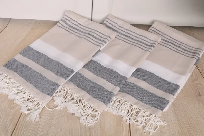 70x40 Cotton Striped Towel, Spooky Bachelorette Party Favors, Turkish towel, Custom Wedding Gift, Gift For Bride, Travel towel, Friends Beach Towel - 6