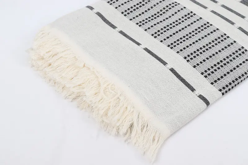 68x36 Cotton Striped Towel, Organic Towel, Maid Of Honor Gift, Beach towel, Personalized Turkish Beach Towel, Turkish hand towel, Turkish bath towel - 7