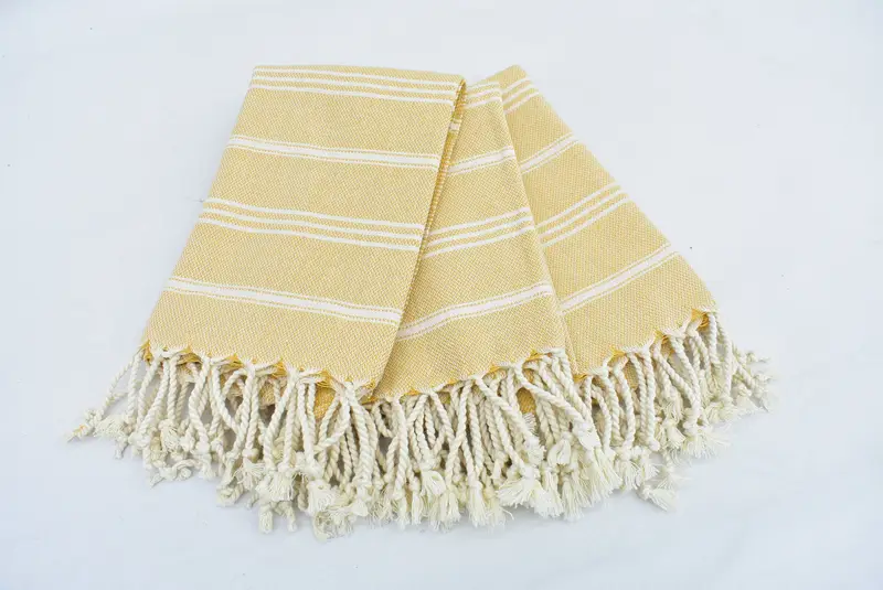 Wedding For Favor, 36x24 Cotton Striped Towel, Decorative Towel, Beach Wedding Favor, Personalized Kitchen Towel, Turkish Hand Towel, Wedding Gift - 4