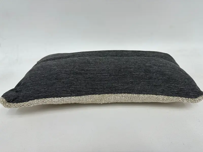 8x16 Gray Pillow Sham, Kilim Cushion Sham, Handmade Rug Seat Cushion Case, Turkish Kilim Pillow, Cushion Cover, Throw Kilim Pillow - 7