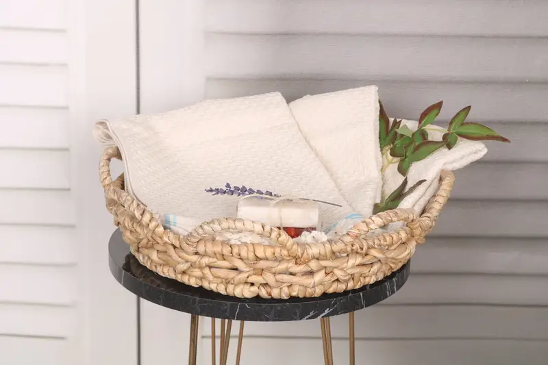 38x18 Pamuklu Çizgili Havlu, Kişiselleştirilmiş El Havlusu, Kişiselleştirilmiş Hediyeler, Kişiselleştirilmiş Mutfak Havlu, Kişiselleştirilmiş Hediye, Onun İçin Hediyeler - 5
