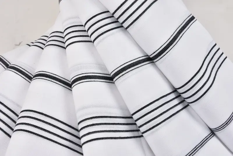 Turkish Bath Towel Set, 70x40 Cotton Striped Towel, Embroidered Towel, Beach Towel Gift, Bachelorette Party Gifts, Wedding Day Gift For Bride - 5