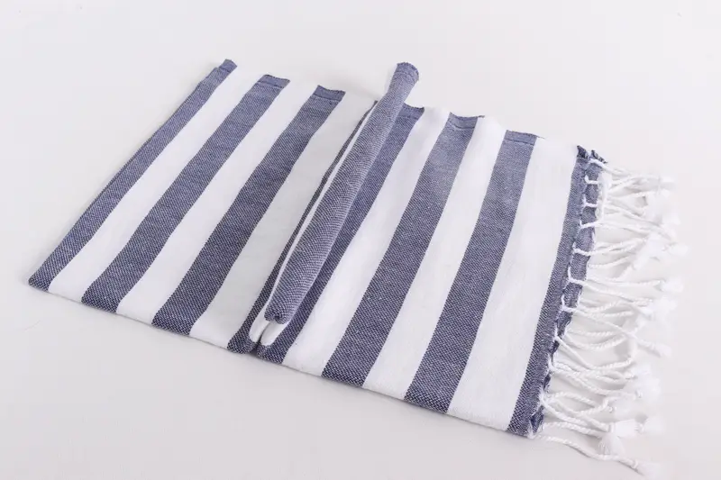 44x20 Cotton Striped Towel, Best Friend Wedding Gift, Kitchen Towel, Gifts For Him, Personalized Gift, Spa Gift, Wedding Gift, Guest Towel - 6