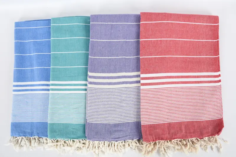 Turkish Towel Monogram, Wedding Gift, Turkish Hand Towel, Summer Towel, Custom Gifts, Turkish Towel Hand Towel, 40x24 Cotton Striped Towel - 4
