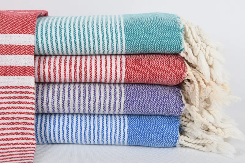 Turkish Towel Monogram, Wedding Gift, Turkish Hand Towel, Summer Towel, Custom Gifts, Turkish Towel Hand Towel, 40x24 Cotton Striped Towel - 1