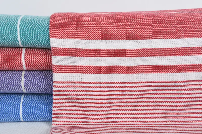 Turkish Towel Monogram, Wedding Gift, Turkish Hand Towel, Summer Towel, Custom Gifts, Turkish Towel Hand Towel, 40x24 Cotton Striped Towel - 2